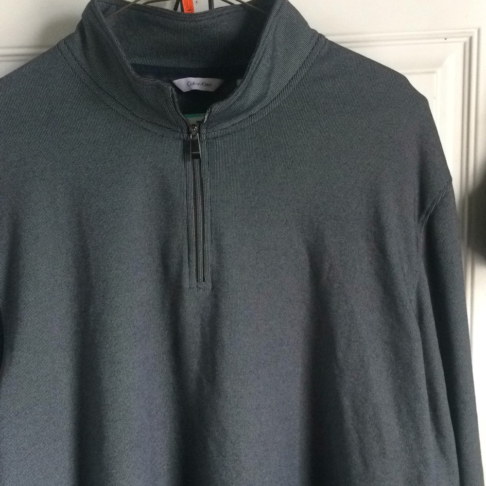Ck long sleeve quarter zip up NWOT